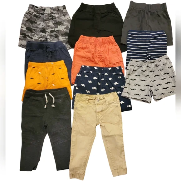Boys' Assorted Shorts and Pants Set - Picture 1 of 6